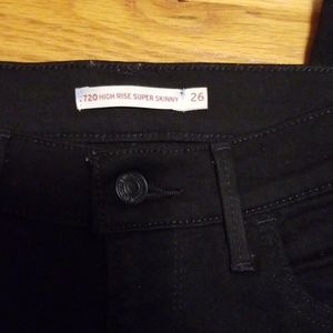 Levis 720 high rise super skinny